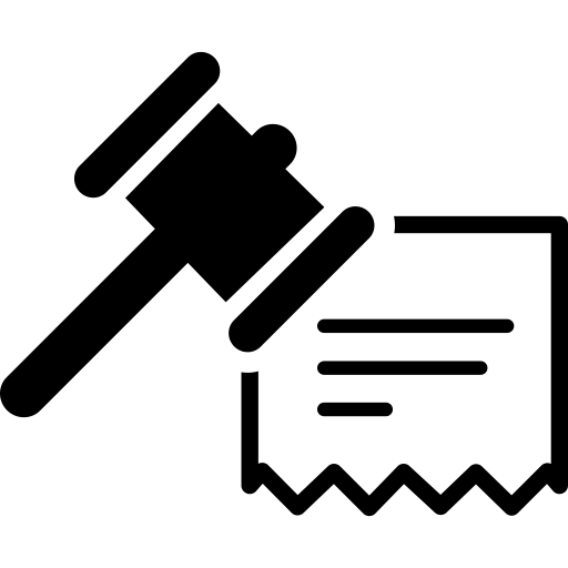 Paslaugos law document icon